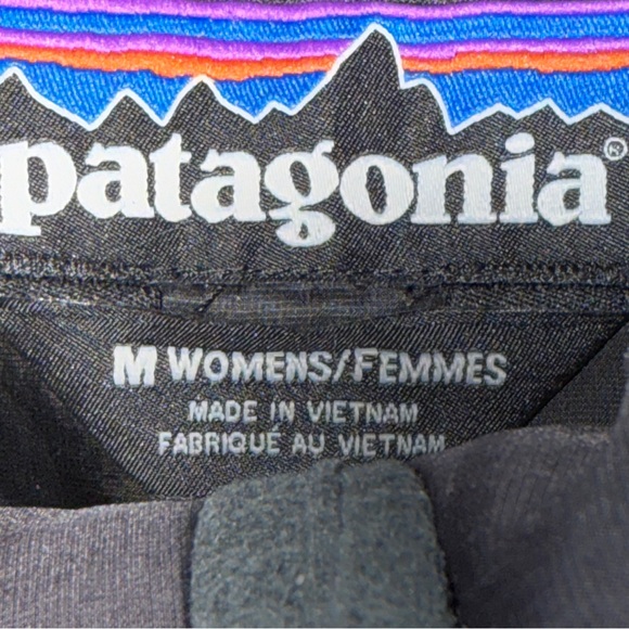 Patagonia Jacket Womens Med Black Nano Puff Primaloft Quilted Full Zip Insulated - Picture 4 of 8